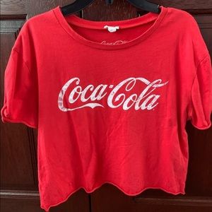 Coca-cola cropped t-shirt